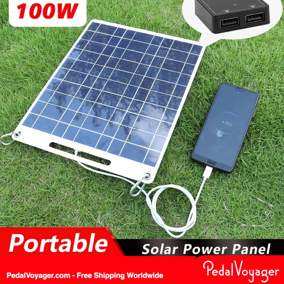 Portable Solar Charger for Brompton Riders PedalVoyager