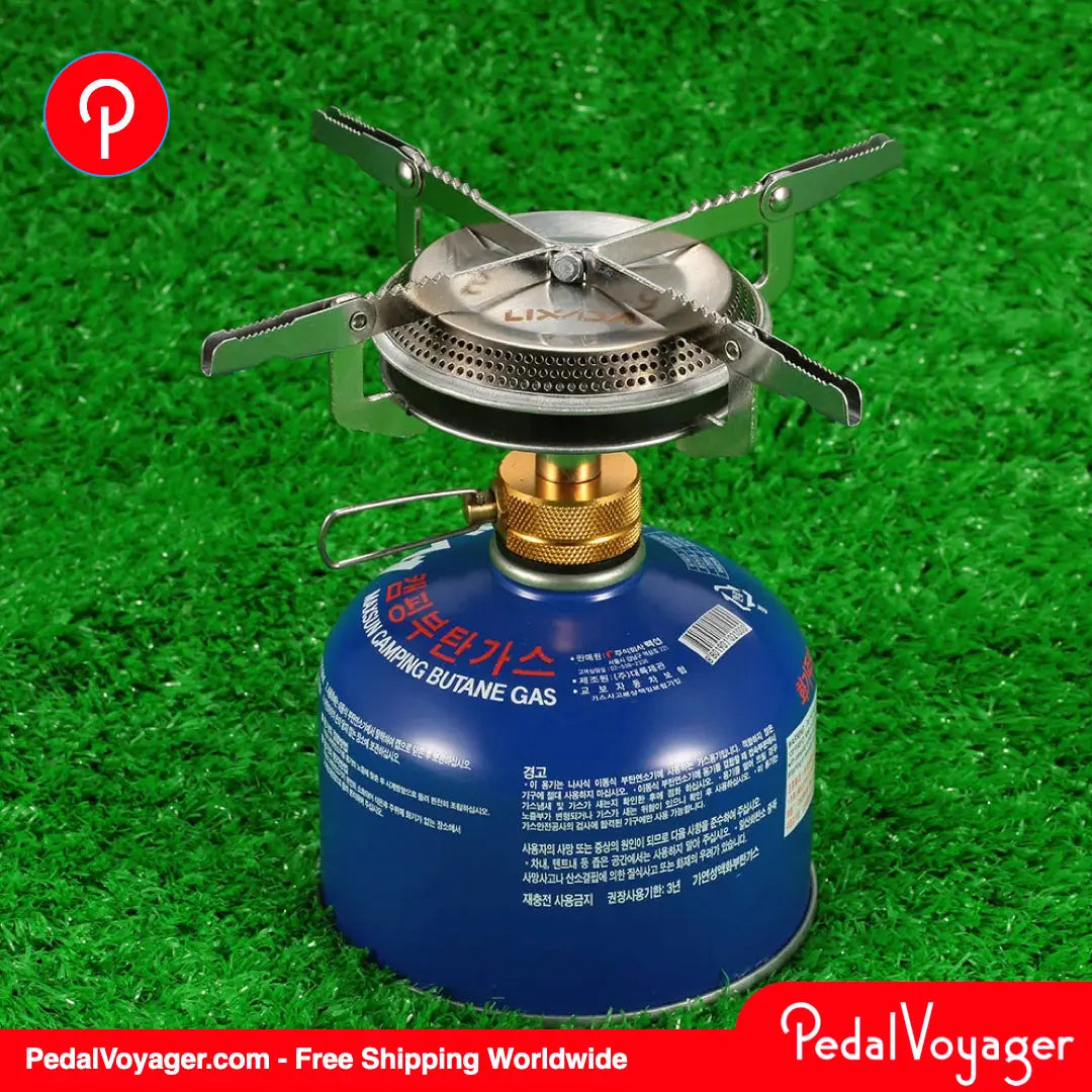 Ultralight Portable Camping Stove for Brompton Riders - Available at PedalVoyager PedalVoyager